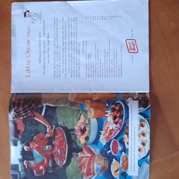 Oscar Meyer Cook-Out Fun cookbook - Picture 2 of 3